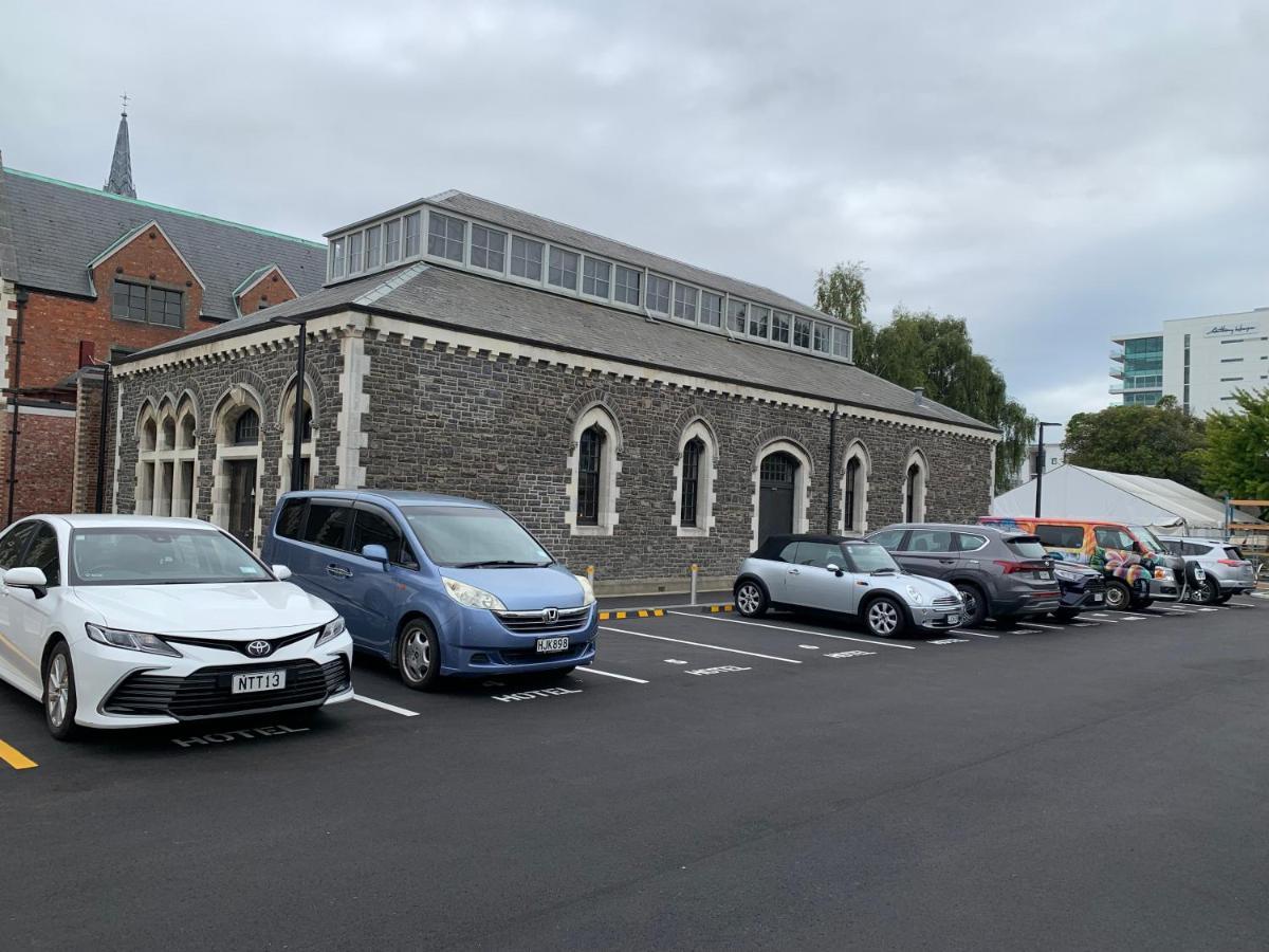 The Observatory Hotel Christchurch Exterior foto The former station building